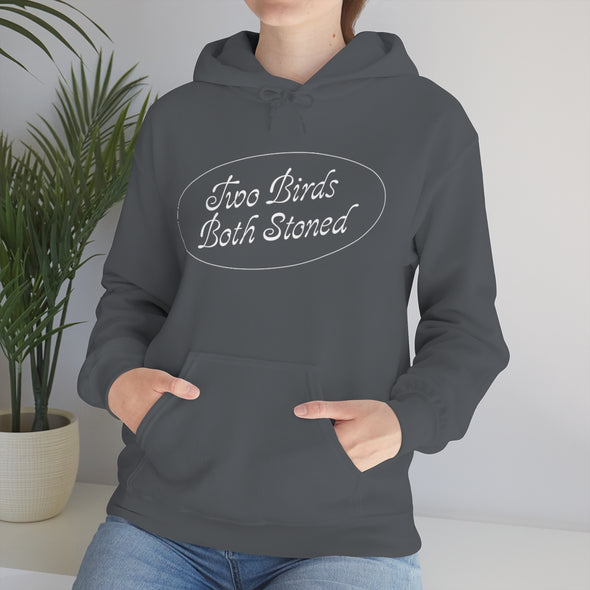 White Logo Hoodie