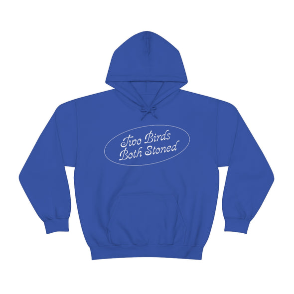 White Logo Hoodie