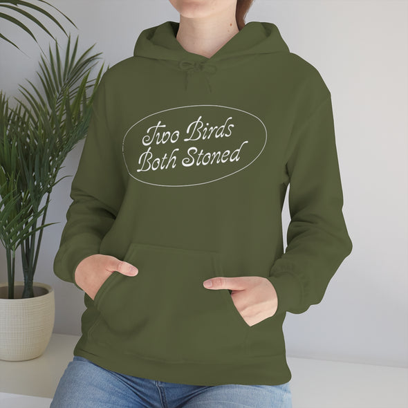 White Logo Hoodie