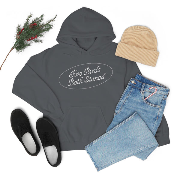 White Logo Hoodie
