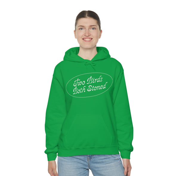 White Logo Hoodie