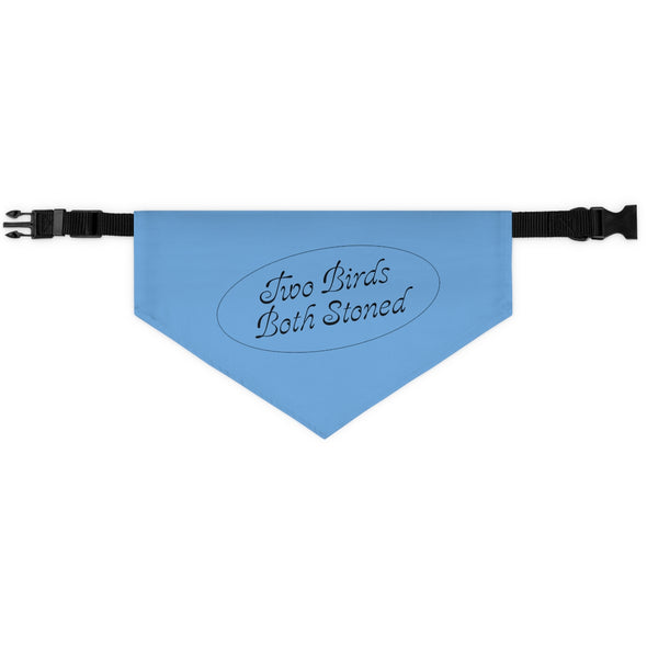 Blue Pet Bandana Collar