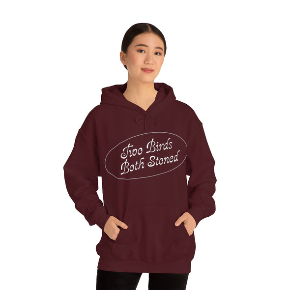 White Logo Hoodie