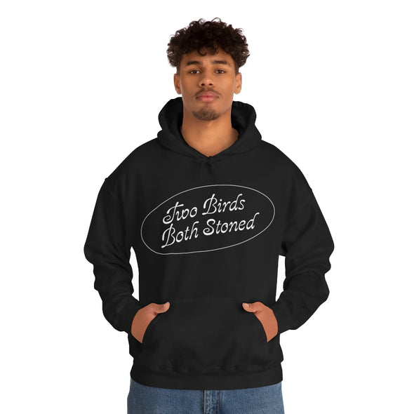 White Logo Hoodie